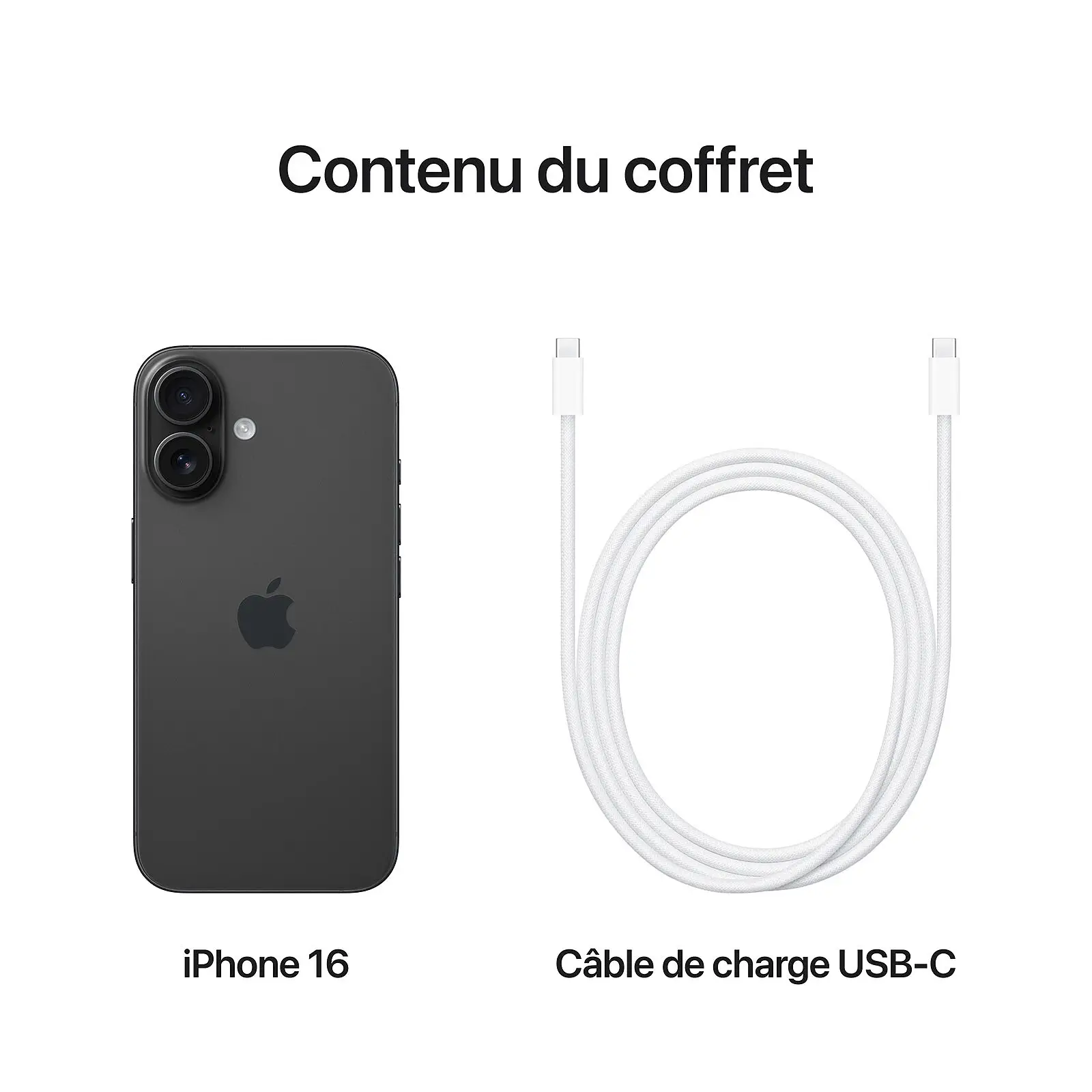 iPhone 16 chargeur