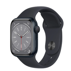 Apple Watch Series 8 GPS 41mm Boîtier aluminium minuit de avec bracelet sport minuit prix maroc