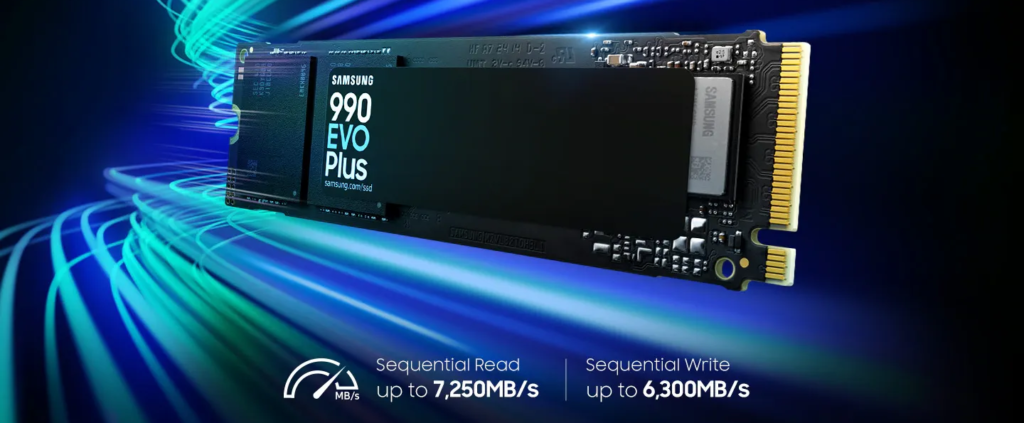 Disque Dure SAMSUNG SSD NVMe 990 Evo Plus 4 To M.2 prix maroc