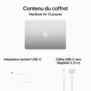 MacBook Air 13 pouces avec puce M3 prix maroc