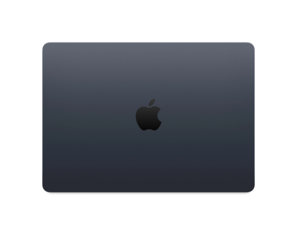 MacBook Air M4 Minuit prix maroc - Vue de dessus avec logo Apple