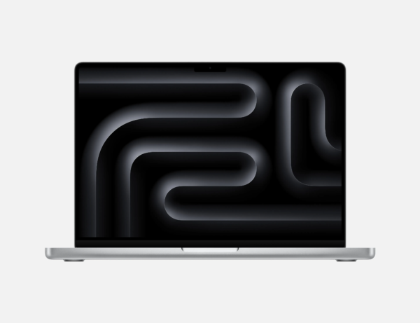 MacBook Pro Prix Maroc Argent vue de Face écran Ouvert citystore.ma