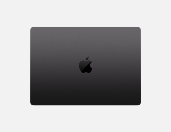 MacBook Pro 14 Prix Maroc Noir sidéral vue de Haut écran Fermé citystore.ma