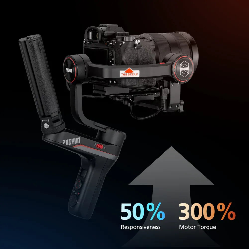 Zhiyun Weebill S - Performance révolutionnaire avec 300% de couple et 50% de réactivité en plus citystore.ma prix maroc