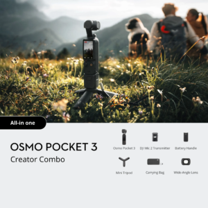 DJI Osmo Pocket 3 Creator Combo Prix Maroc
