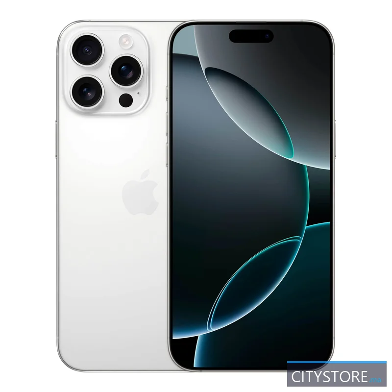 Apple iPhone 16 Pro Max 256Go Cart SIM | PRIX MAROC Apple iPhone 16 Pro Max 256Go Cart SIM | PRIX MAROC