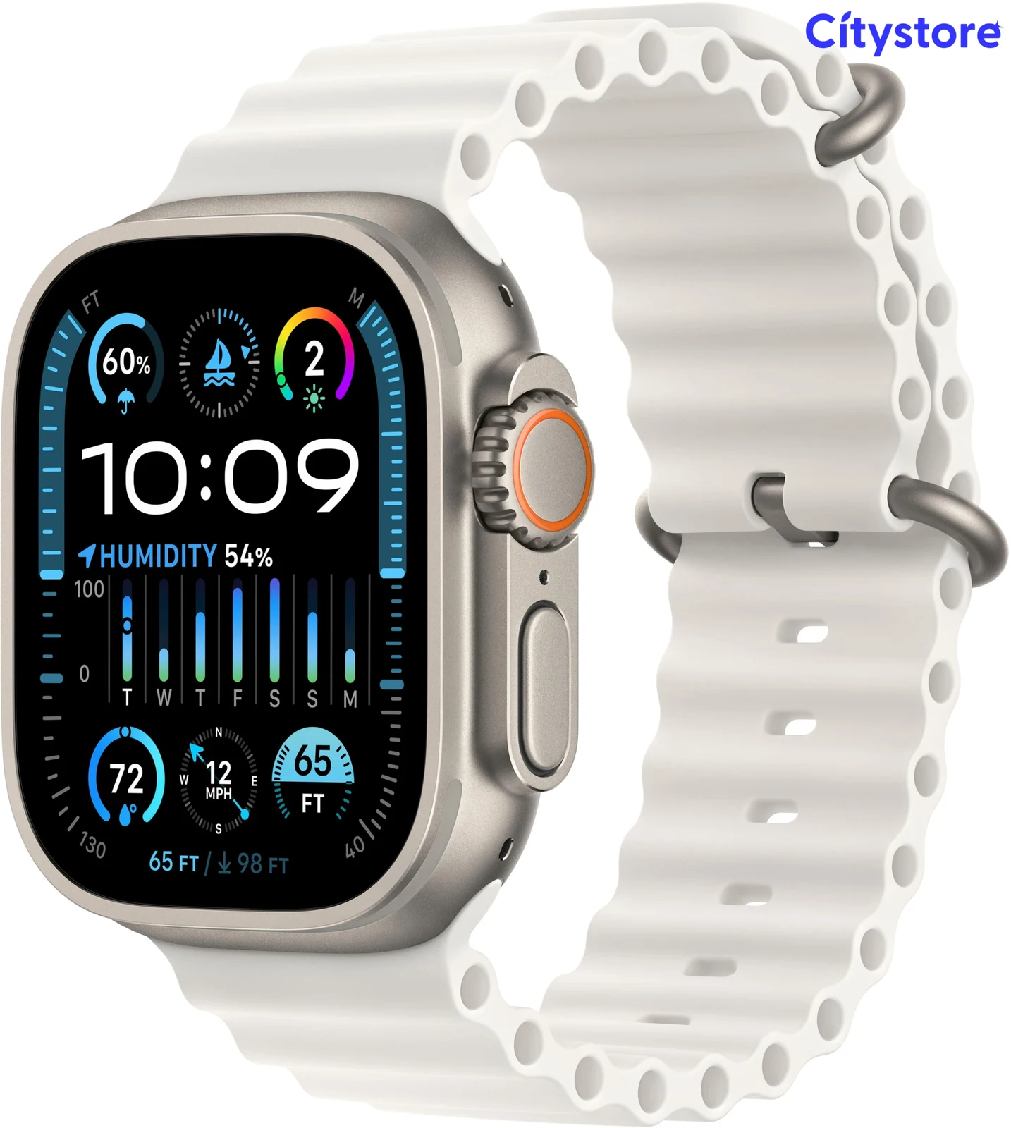 Apple Watch Ultra 2 GPS + Cellular Titane — Prix Maroc Derb Ghallef