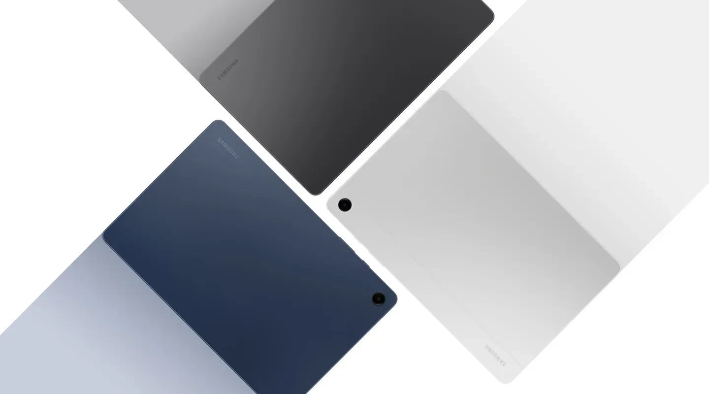 Samsung Galaxy Tab A9 64 Go 4 Go RAM — Finitions illustrées de la Galaxy Tab A9 — Prix Maroc Derb Ghallef